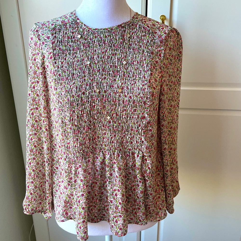 Like NEW! Zara floral top